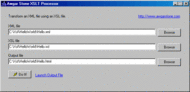 XSLT Processor screenshot